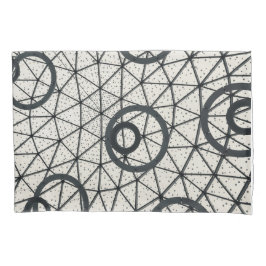 Círculos Abstrato preto e branco