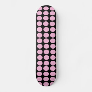Círculos Brilhantes Rosa Do Conselho Do skate A Pr
