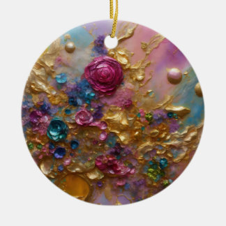 Círculos Celestiais Ornamentos Cerâmicos