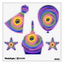 Círculos coloridos vibrantes em aquarela centrados