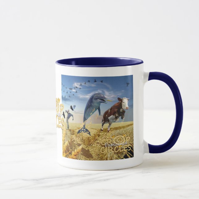 Círculos da colheita - caneca (Direita)