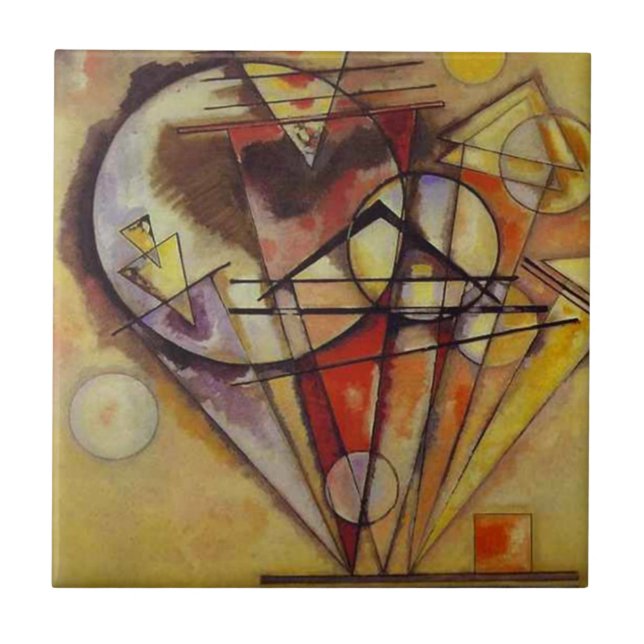 Círculos de Abstrato Kandinsky (Frente)