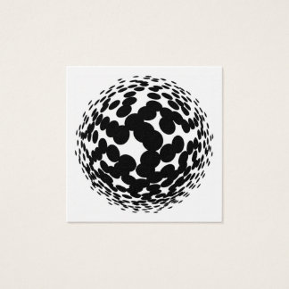 Círculos de meio-tom preto sobre fundo branco