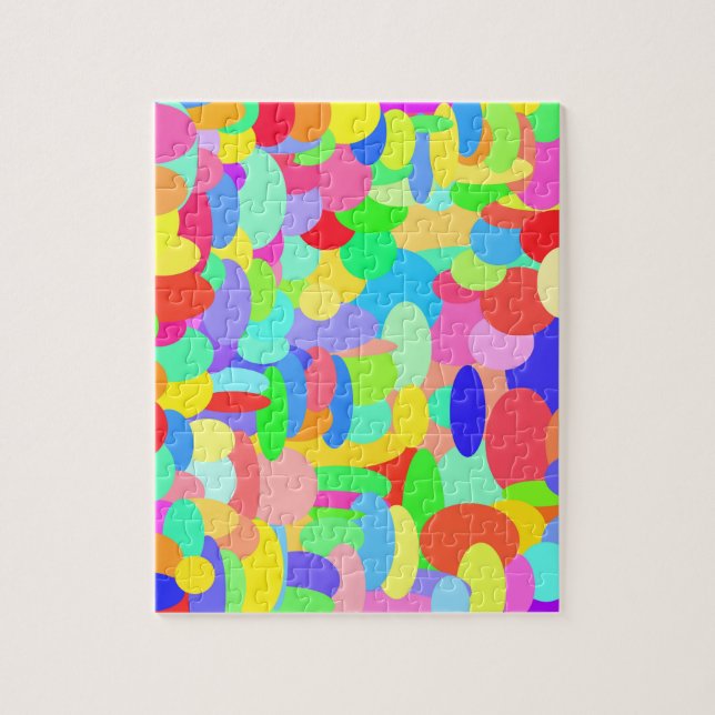 Círculos de Quebra-cabeça de cor (Vertical)