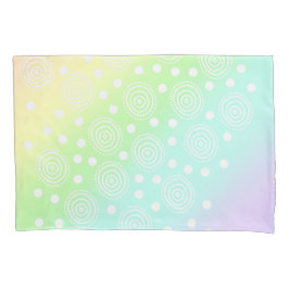 Círculos do arco-íris de Pastel em Círculos em Est