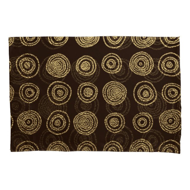 Círculos do ouro: Padrão Desenhado à Mão (Frente)
