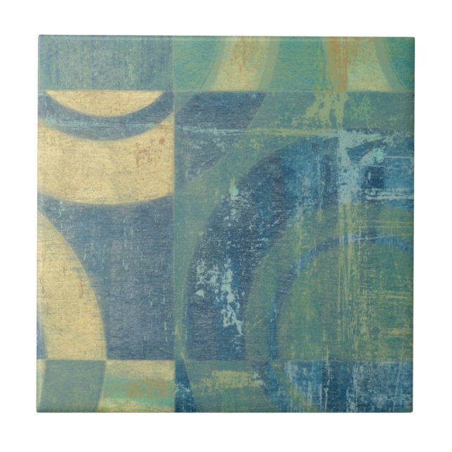 Círculos e painéis multicoloridos (Frente)