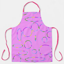 Círculos Loops Magenta Rosa Moderno