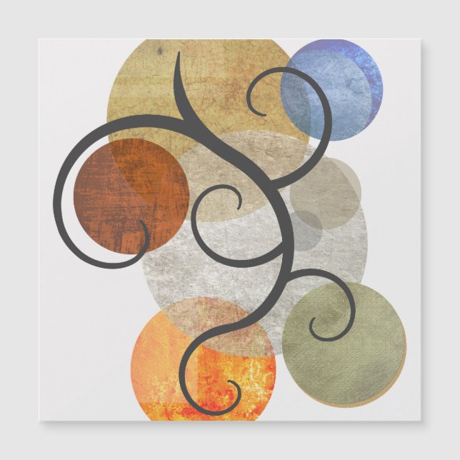 Círculos Padrão Contemporâneos (Frente)