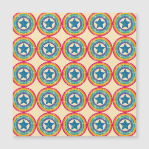 Círculos Retroativos: Textura Sem Costura.