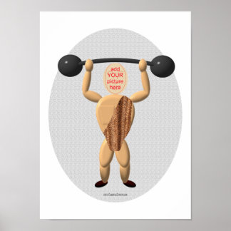Circus Strongman Poster