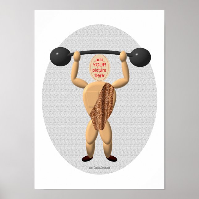 Circus Strongman Poster (Frente)
