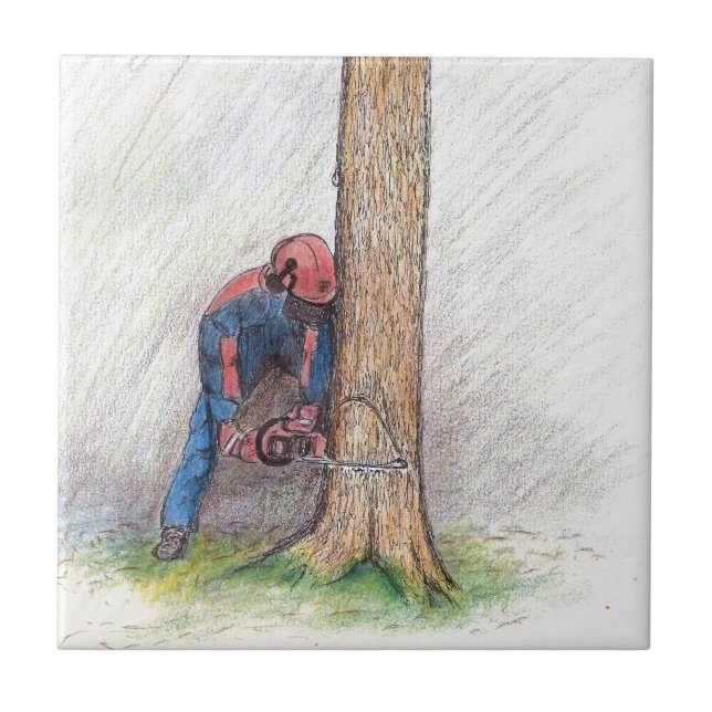 Cirurgião Árvore Arborista (Frente)