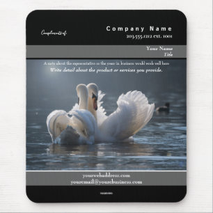 Cisne Branco do Mousepad promocional. Tema - HAMby