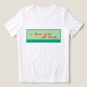 CISV Austin "Eu amo tanto o CISV." Feminino