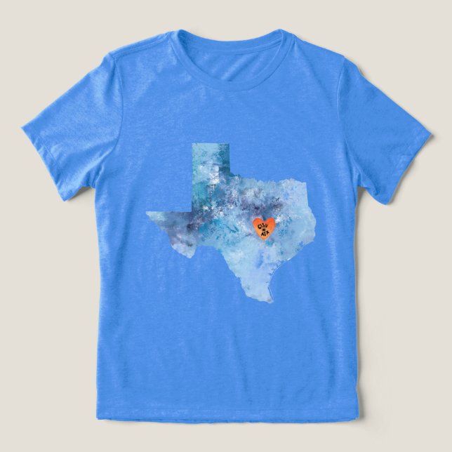 CISV Austin Heart of Texas Women's T-Shirt (Design frontal)