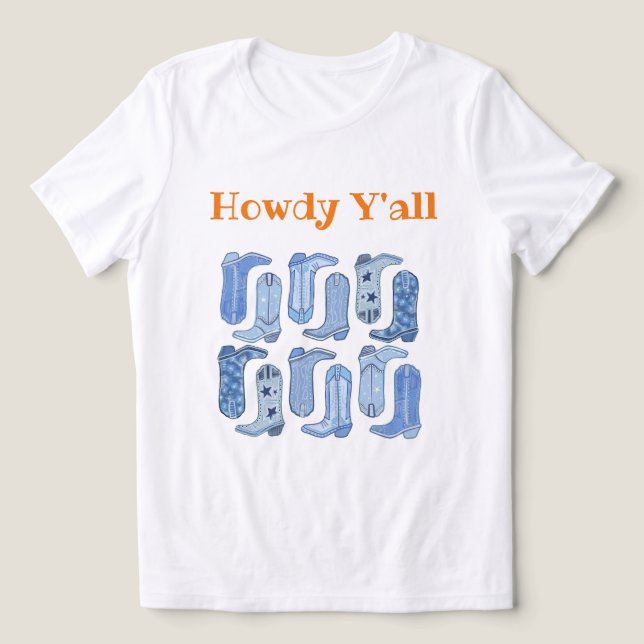 CISV Austin Howdy Y'all Women's (Design frontal)