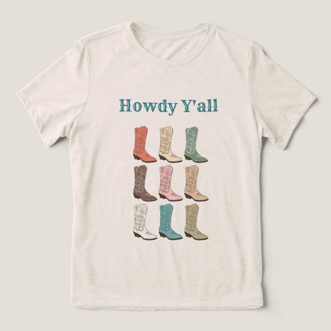 CISV Austin Howdy Y'all Women's (Design frontal)