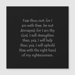 Citação das Escrituras Isaiah 41 10