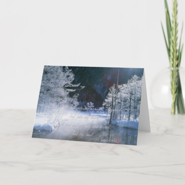 Citação de Amor por Judy Garland Cartão do Dia dos (Frente)