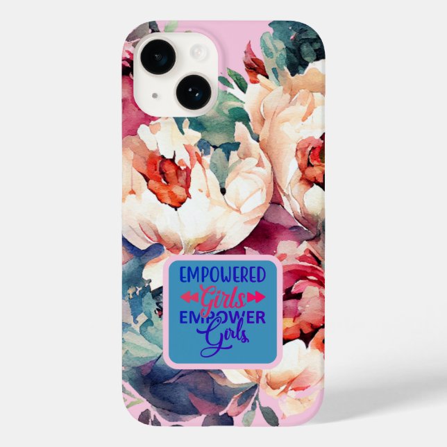 Citação de Empoderamento de Meninas do Jardim Botâ (Verso)