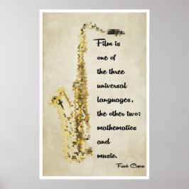 Citação de Frank Capra - Posters de matemática