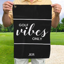 Citação de Golfista Vibrações de Golfe Somente Per