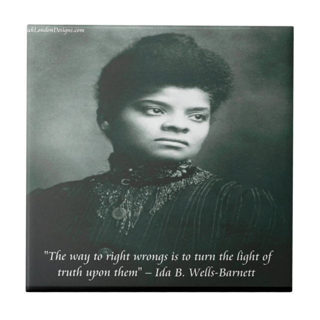 Citação de Ida B Wells & Verdade (Frente)