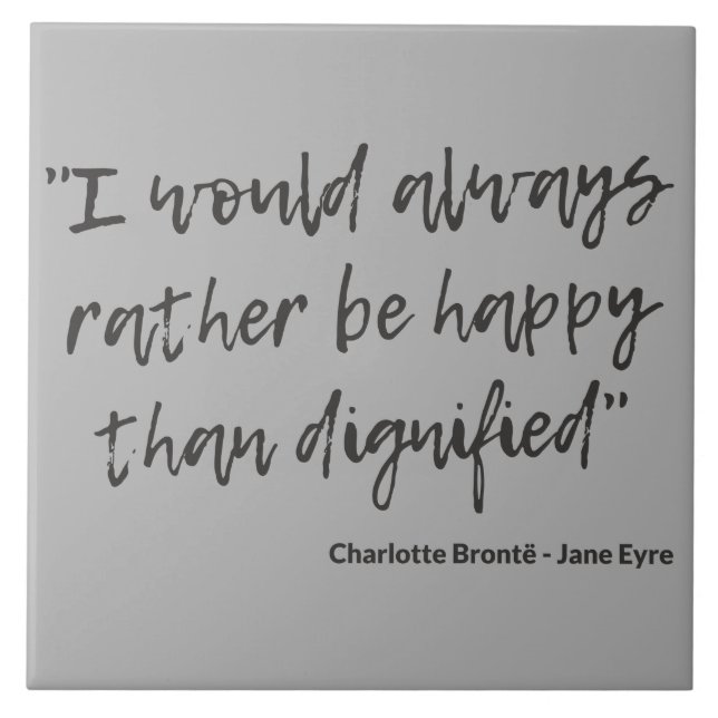 Citação de Jane Eyre I (Frente)