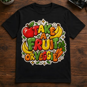 Citação de Nutrição "Pegue uma fruta ou legume"