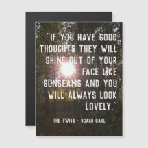 Citação de Uplifing Personalizável Magnética - Roa