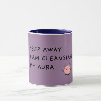 Citação Divertida Vibrações Relaxadas Caneca de Ca