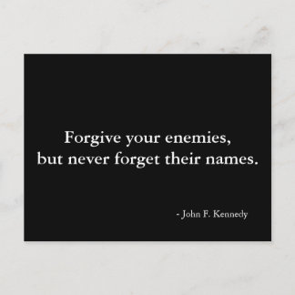 Citação do perdão - cartão postal
