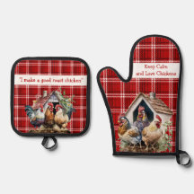 Citação Engraçada de Frango Vermelho e Xadrez Negr