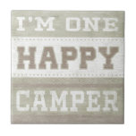 Citação | I'm One Happy Camper<br><div class="desc">Citação | Sou um Camper Feliz. Artista: June Erica Vess. ID da imagem: 106120D.</div>