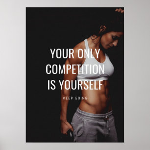 Citação Inspiradora - Poster de Motivação de W