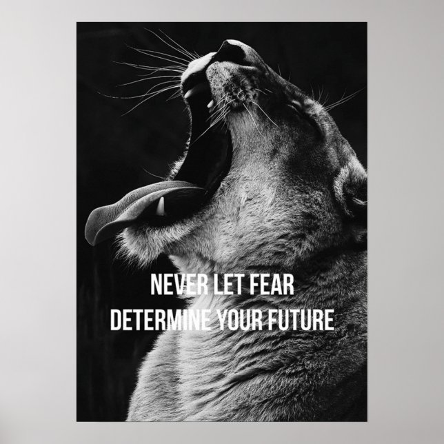 Citação Inspiradora - Poster de Motivação de Worko (Frente)