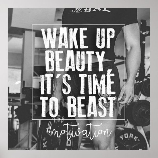 Citação Inspiradora - Poster de Motivação de Worko (Frente)