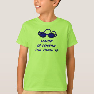 Citação Natação engraçada - Camiseta para cri