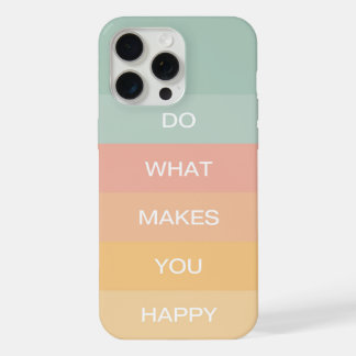 Citação Positiva Pastel Faça O Que Te Faz Feliz
