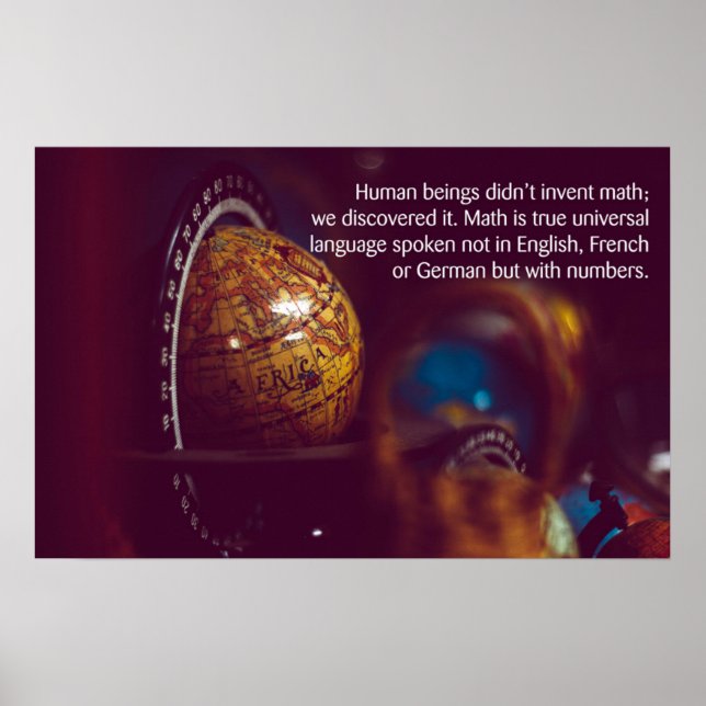 Citação - Posters de matemática (Frente)
