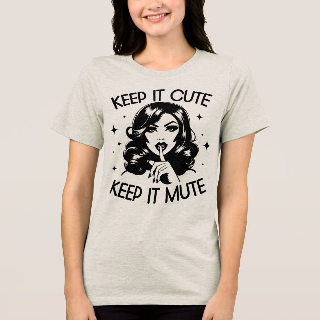 Citação Sarcástica Engraçada da Glam Girl dos anos (Frente)