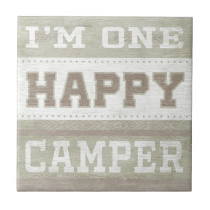 Citação Sou um Camper Feliz