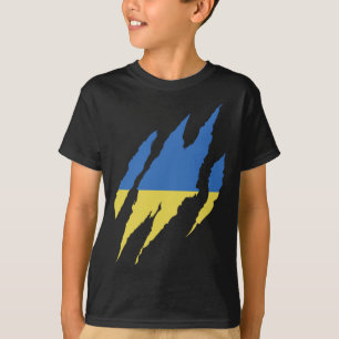 Citação Ucraniana Camisa Bandeira da Ucrânia