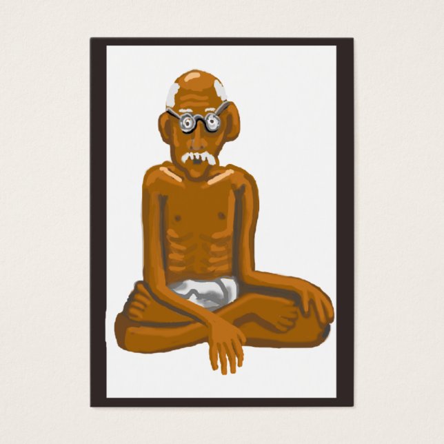 Citações de Gandhi - serviço a outros (Frente)