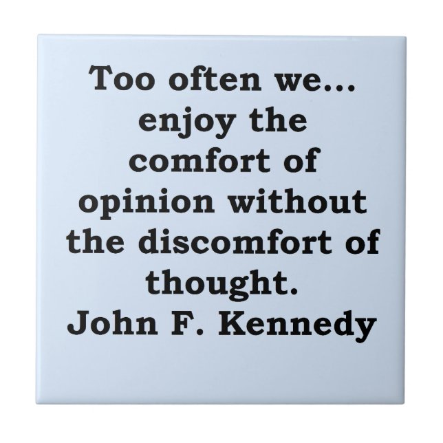citações de John F. Kennedy (Frente)