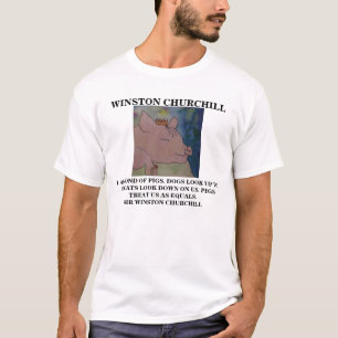 CITAÇÕES DE WINSTON CHURCHILL - CAMISA