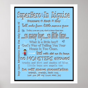 Citações e Sayings Boys Room Subway Art Poster