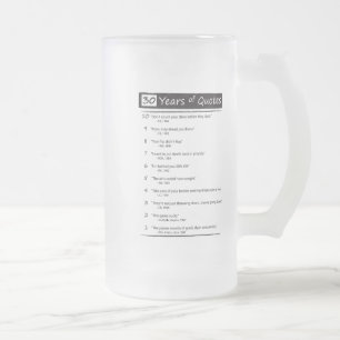 citações em uma caneca gelado - personalizada