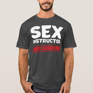 Citações engraçadas Sey Camisa de Instrutor Presen